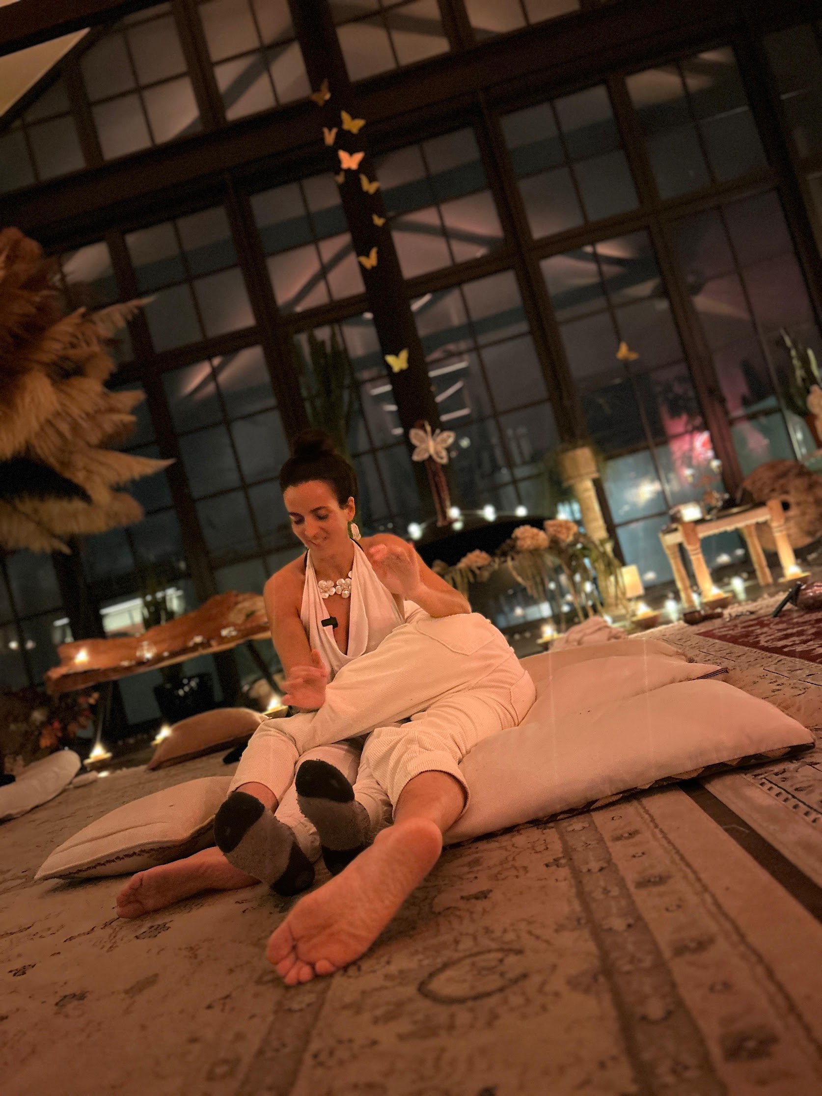 Guided massage practice